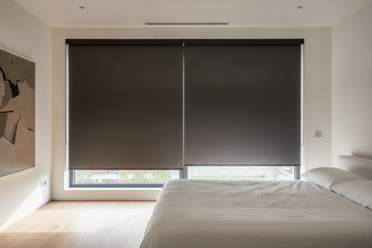 Bedroom Window Blackout Blinds: Light Sealing Mechanics, Mount Geometry, and Smart Motorization