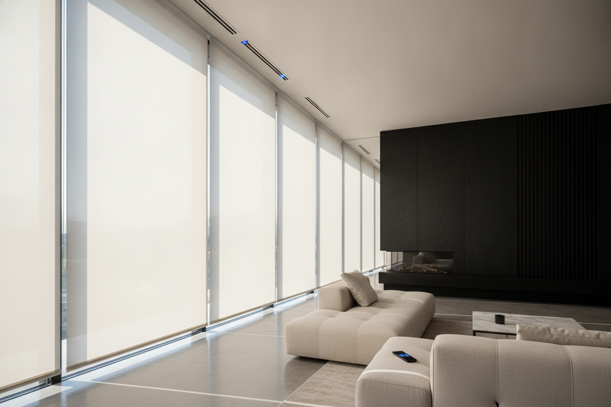 Black Wood Window Blinds: Slat Mechanics, Visual Contrast, and Smart Automation