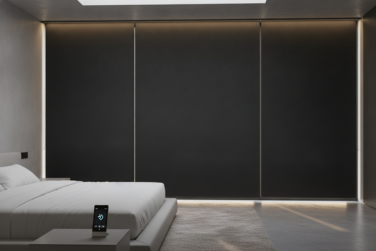Room Blackout Shades: Engineering True Darkness with Fitted Mechanics and Smart Automation
