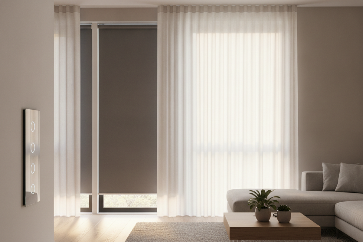 Layering Blackout Shades and Curtains: Light Gap Elimination, Thermal Control, and Smart Synchronization
