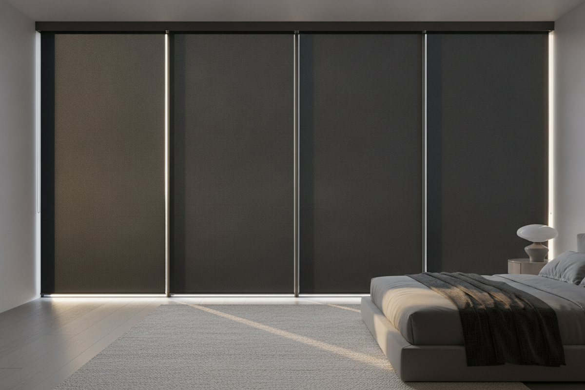 Blackout Blind for Large Window: Spanning Wide Glazing with Motorized Precision