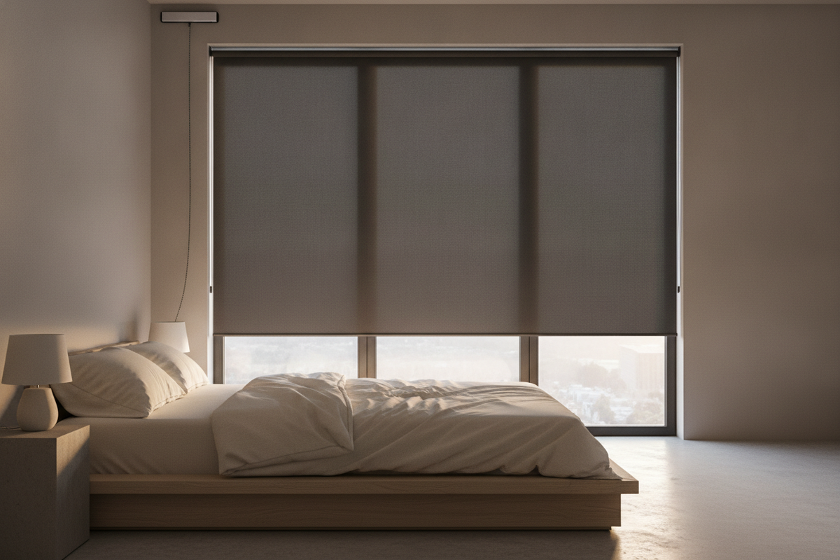 Blackout Roller Blinds Made to Measure: Precision Fit, Light Gap Control, and Smart Motorization