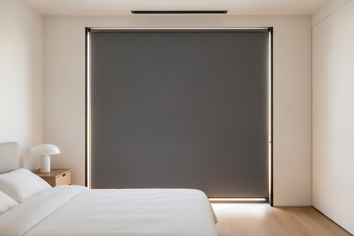 Blackout Shade Side Track Guide: Light Gap Elimination, Channel Profiles, and Smart Motorization