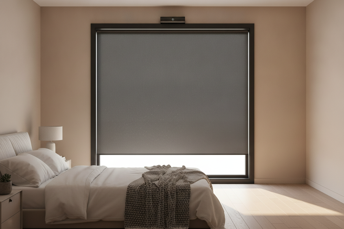 Blackout Shades with Frame: Complete Perimeter Sealing, Window Types, Motor Options, and Smart Home Control