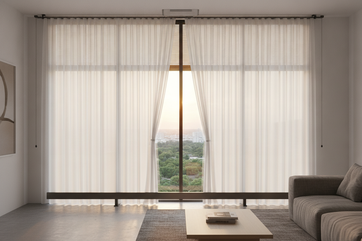 Bottom Up Bamboo Shades: Mechanics, Dual-Rail Configurations, Lining Options, and Smart Automation
