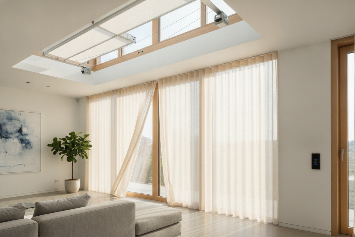 Blind for Skylight Guide: Gravity-Tension Systems, Power Options, and Smart Control