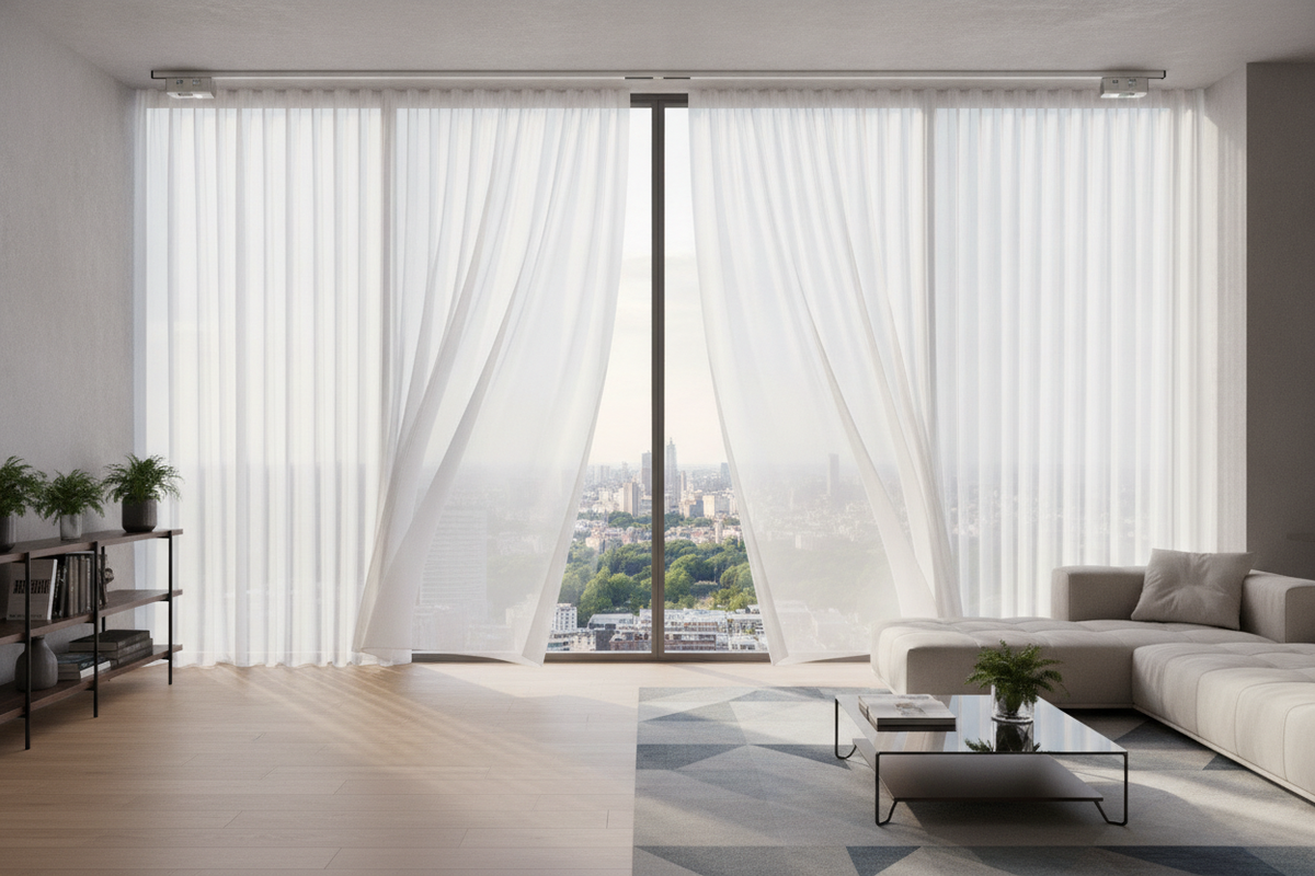 Blinds and Verticals: Architectural Guide to Horizontal vs. Traversing Window Treatments and Smart Automation