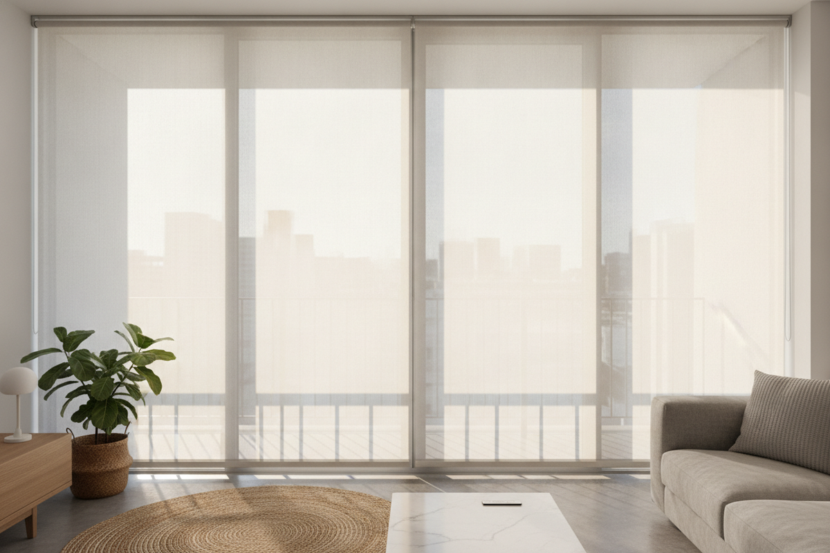 Optimizing Sliding Glass Doors with Sheer Blinds: Fabrics, Clearances, and Smart Motorization