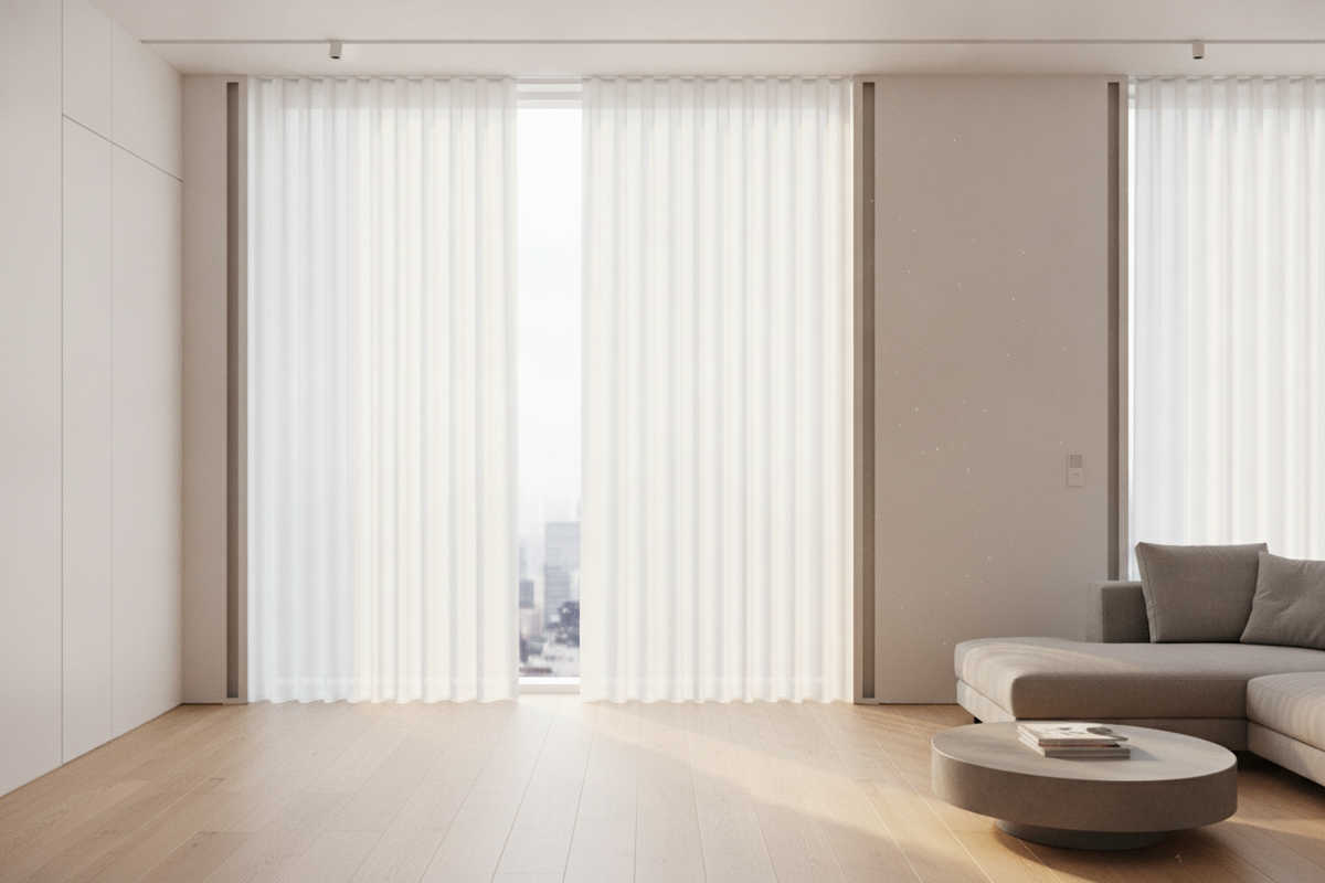 Blinds on Tracks: Side Rail Architecture, Light-Gap Elimination, and Motorized Channel Systems