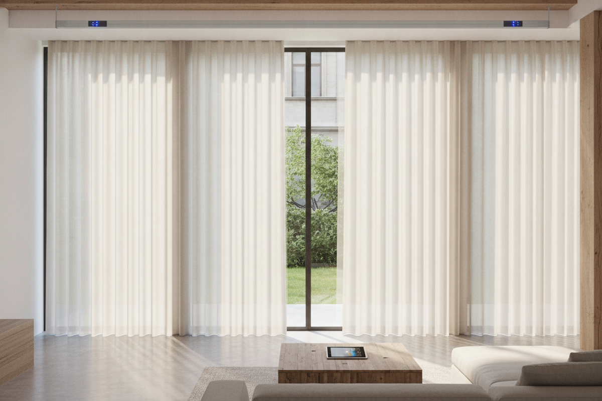Blinds Without Valance: Minimalist Headrail Design, Architectural Mounting, and Smart Automation