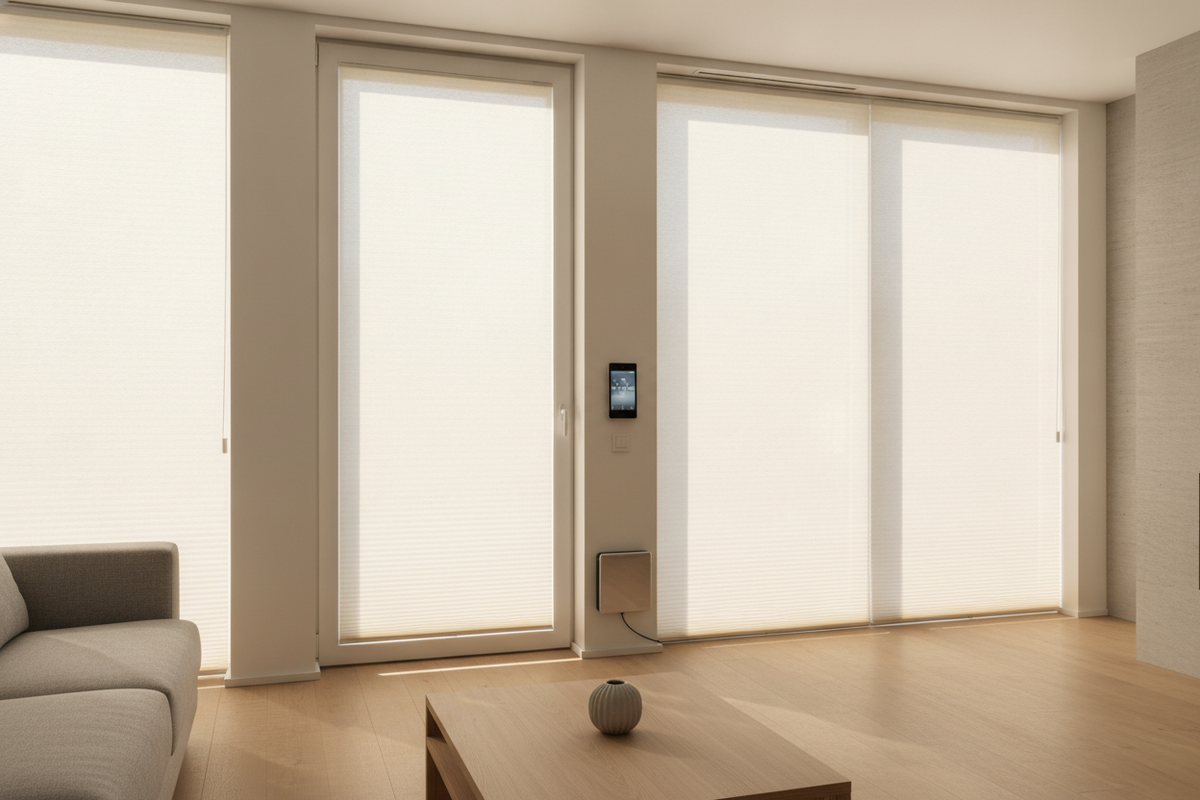 Cellular Shade for Door Applications: French Door Mechanics, Patio Sliders, and Smart Automation Architecture