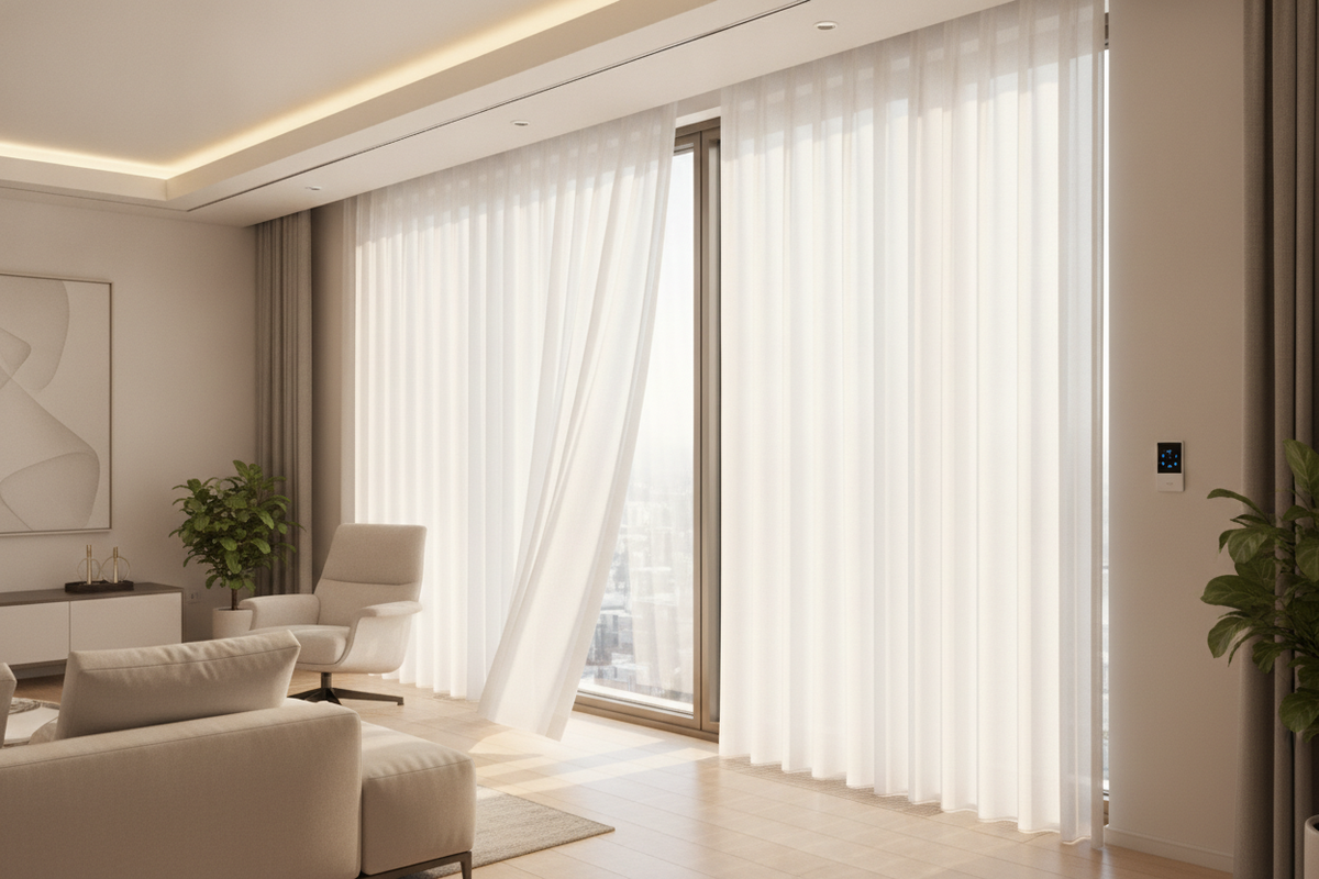 Cheap Window Coverings: Budget Material Strategies, Large Window Solutions, and Smart Automation Architecture