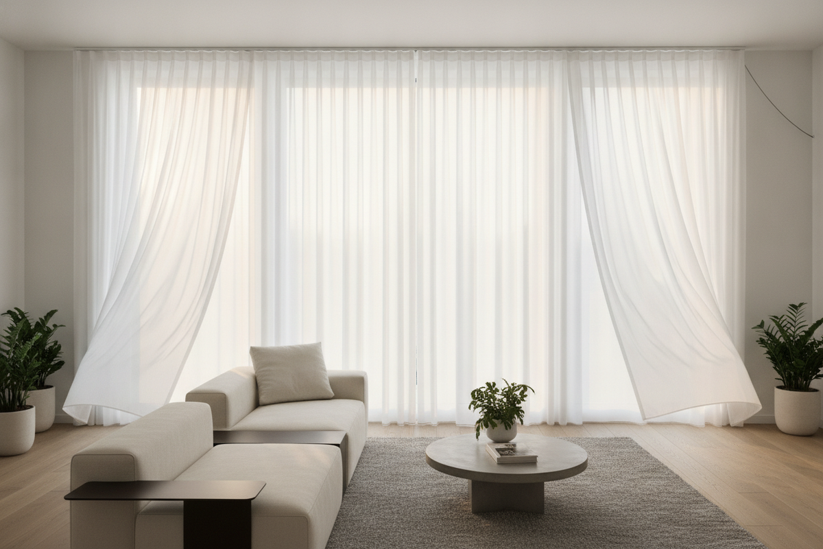 Classic Fabric Vertical Blinds: Slat Mechanics, Light Control, and Smart Motorization Architecture