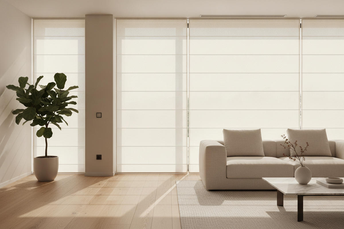 Roman Shades Light Filtering: Fabric Dynamics, Daylighting Control, and Smart Automation Architecture