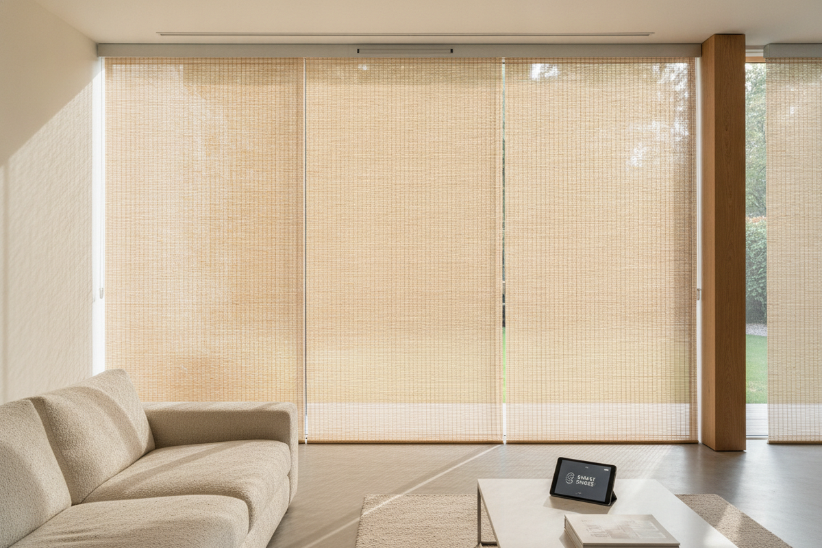 Roman Outdoor Bamboo Shades: Weave Dynamics, Weather Resilience, and Smart Automation Architecture