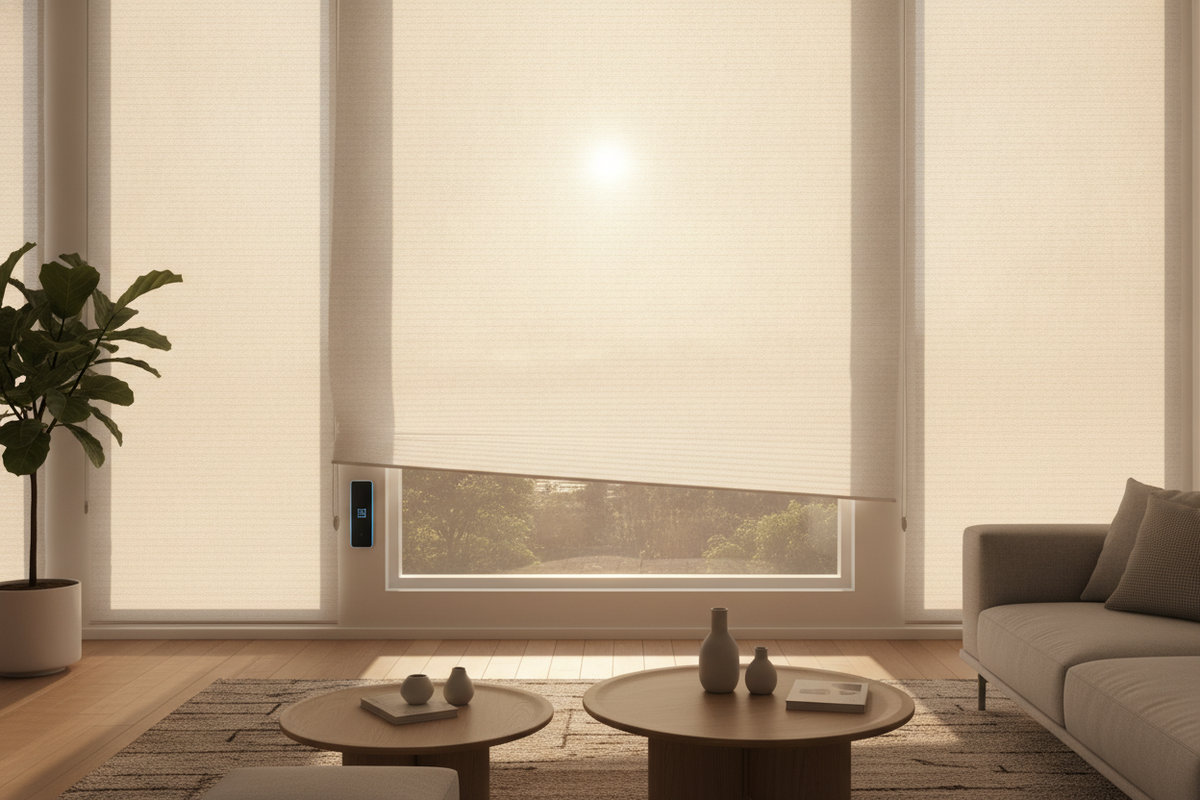 Cordless Cellular Shades: Honeycomb Architecture, Lift Mechanics, and Smart Automation Integration