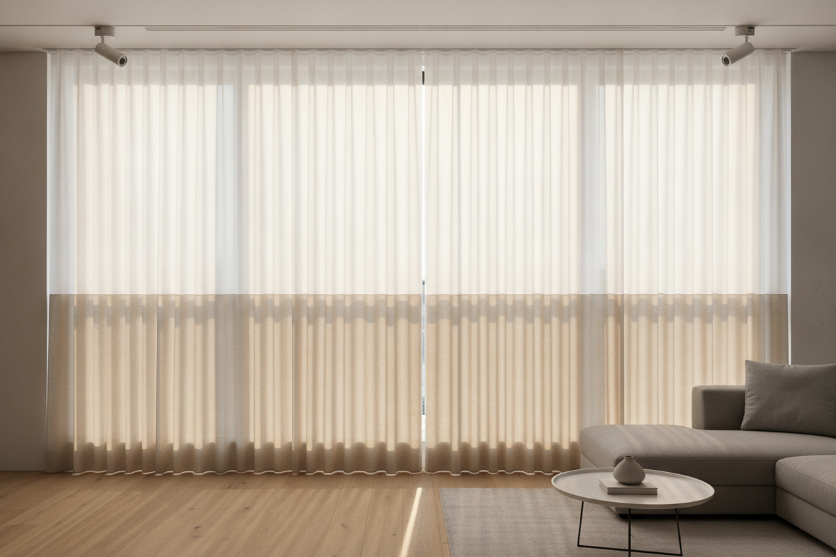 Top Down Bottom Up Shade Architecture: Dual-Rail Mechanics, Privacy Zoning, and Smart Motorization Integration