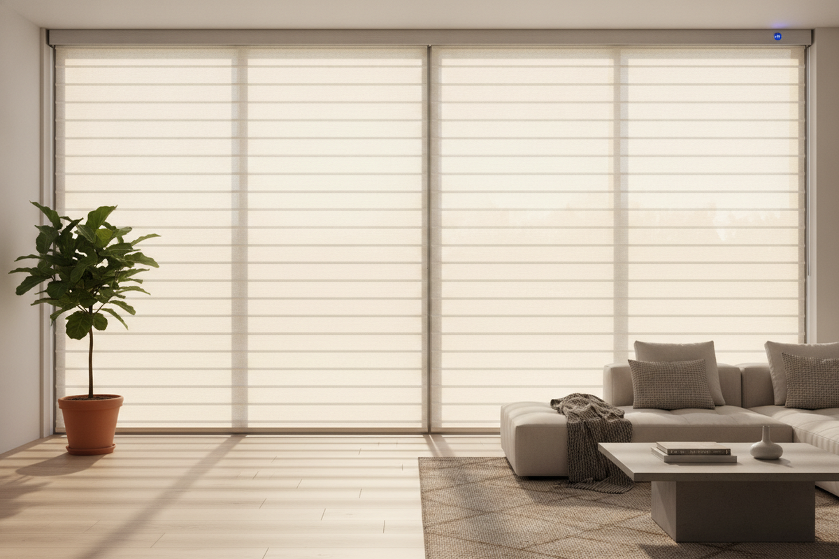 Engineering Cordless Sheer Blinds: Dual-Facing Vane Design, Natural Light Control, and Connected Automation