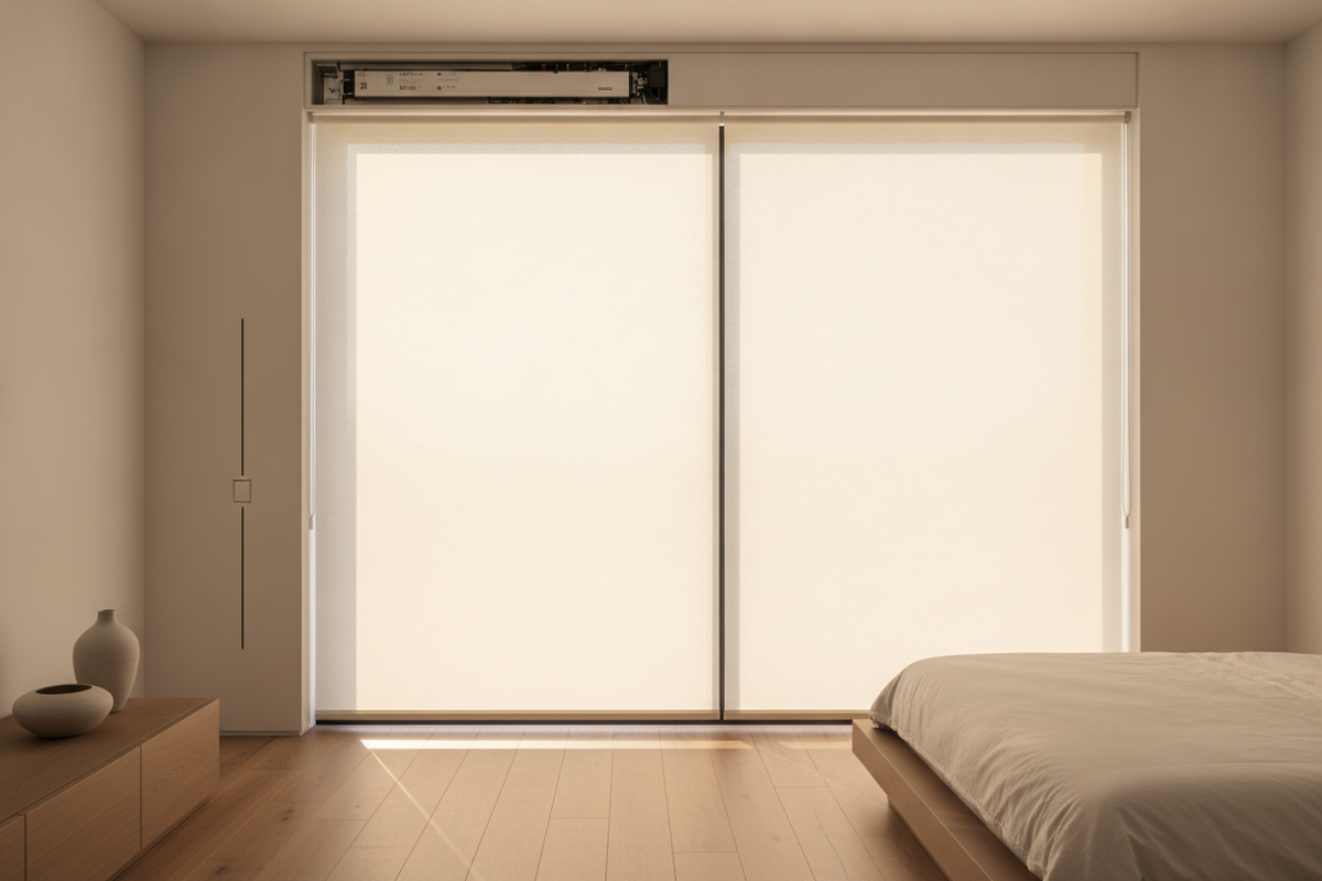 Roller Shade with Cassette Architecture: Enclosure Mechanics, Light Control, and Smart Motorization