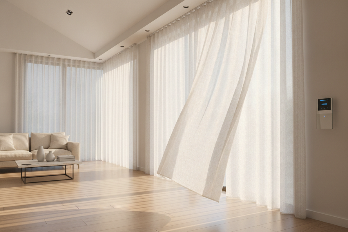 Custom Pleated Blinds: Pleat Geometry, Fabric Dynamics, and Smart Automation Architecture