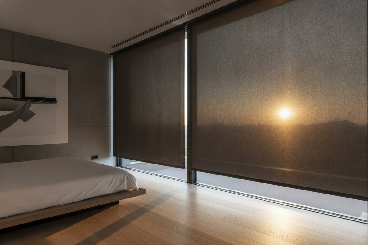 Custom Blackout Roller Shades: Precision Sizing Mechanics, Edge Gap Management, and Smart Motorization Architecture