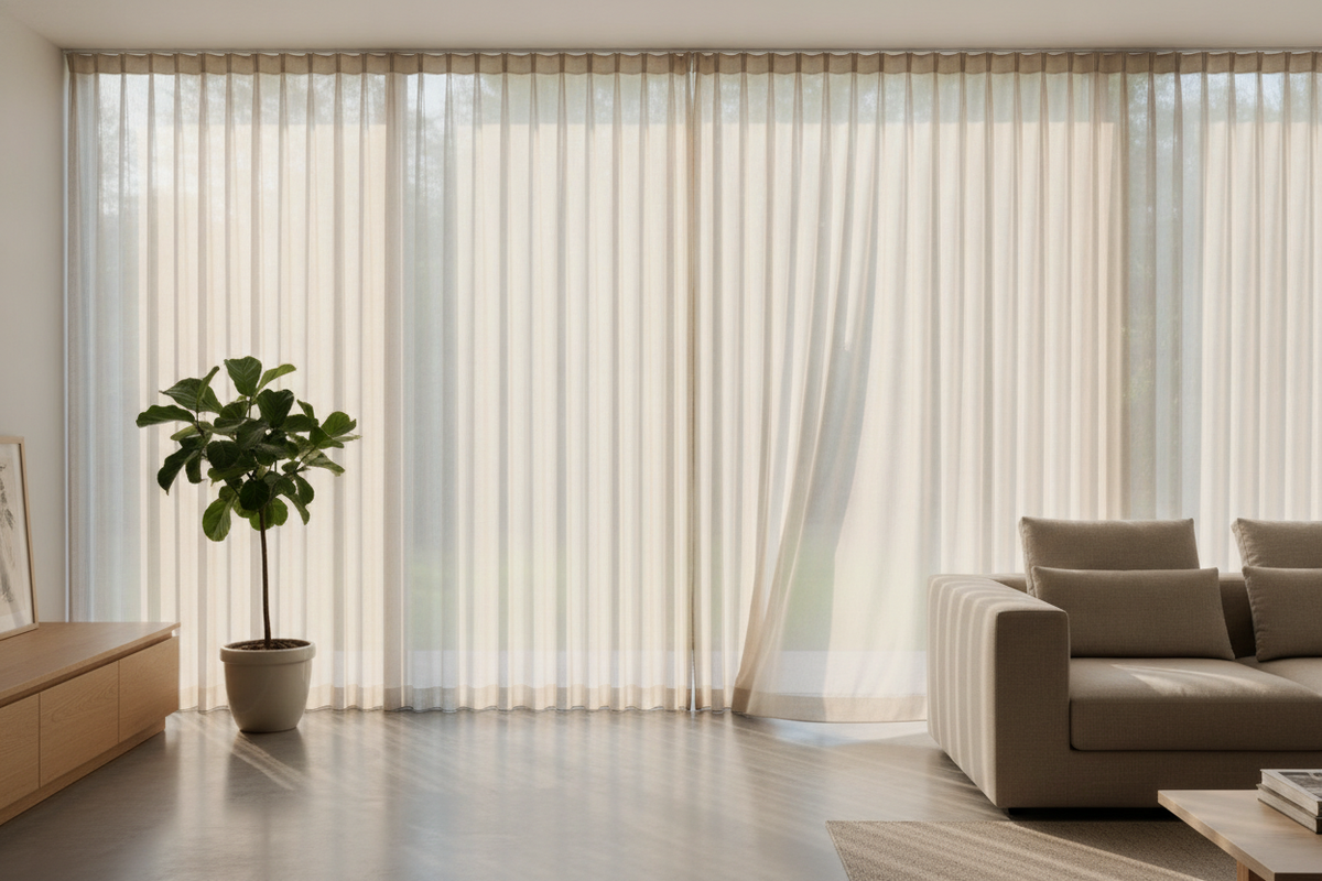 Solar and Shades Architecture: Openness Dynamics, Glare Management, and Smart Motorization Systems
