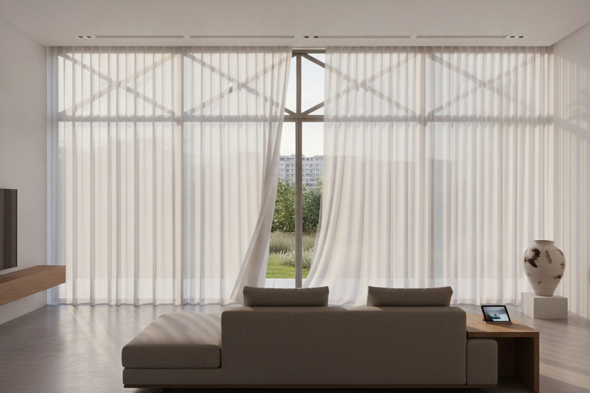 Custom Windows and Blinds: Fenestration Geometry, Power Architecture, and Smart Control Ecosystems