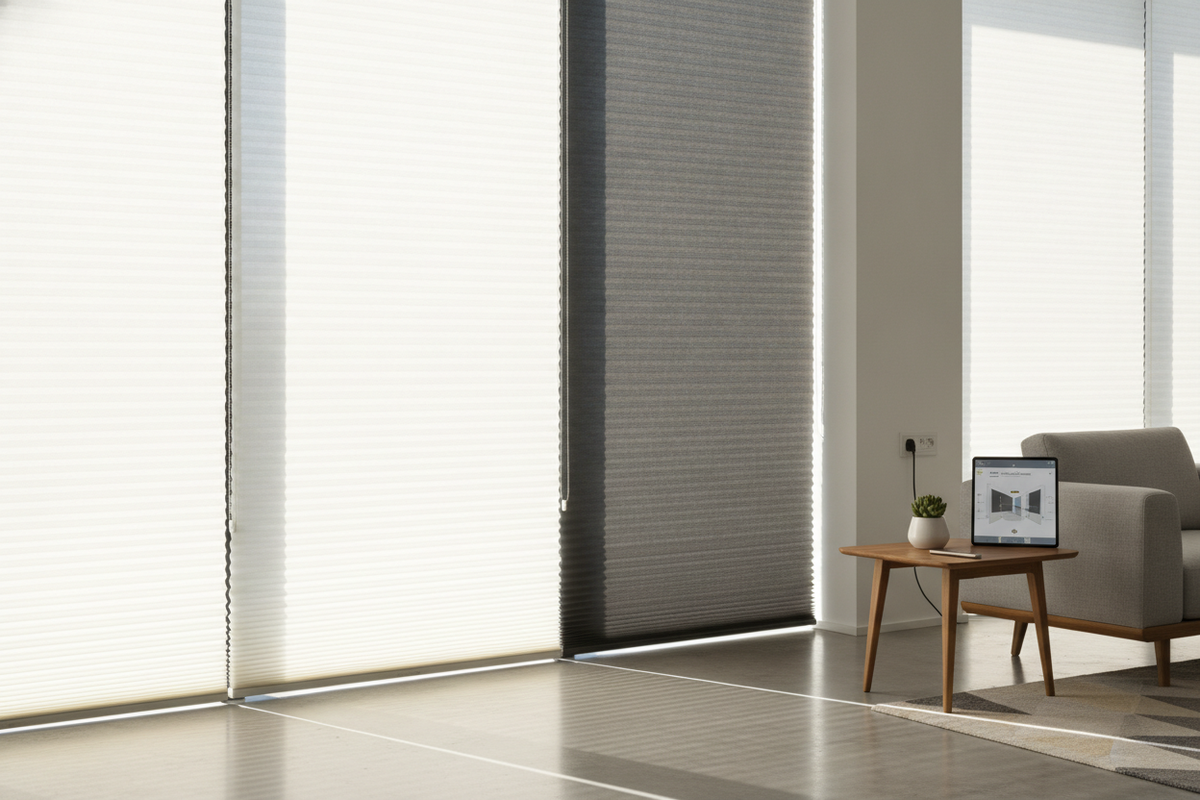 Motorized Day Night Cellular Shades: Dual-Motor Architecture, Power Topology, and Smart Automation