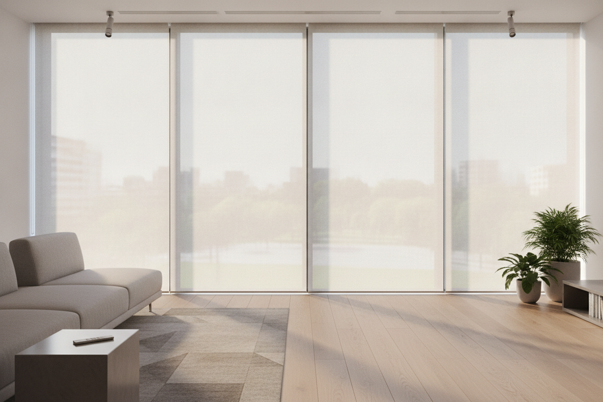 Difference Between Solar Shades and Roller Shades: Fabric Mechanics, Optical Privacy, and Smart Automation