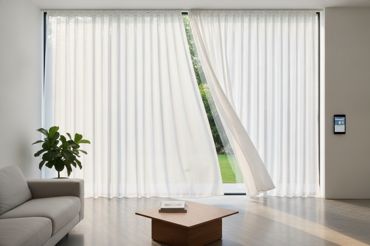 Door Window Roller Shade: Kinetic Clearance, Stabilization Systems, and Smart Motor Automation