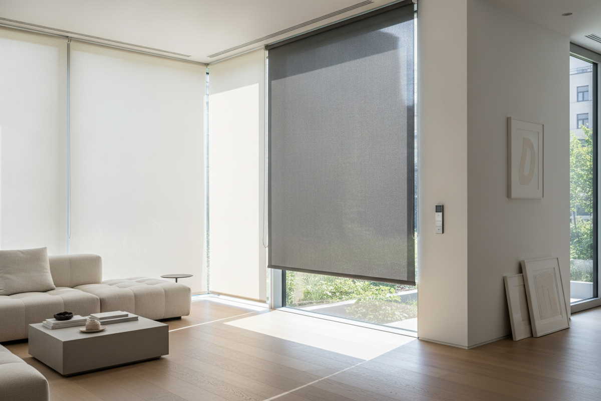 Double Blinds Architecture: Dual Roller Mechanics, Mounting Depth, and Smart Motor Automation