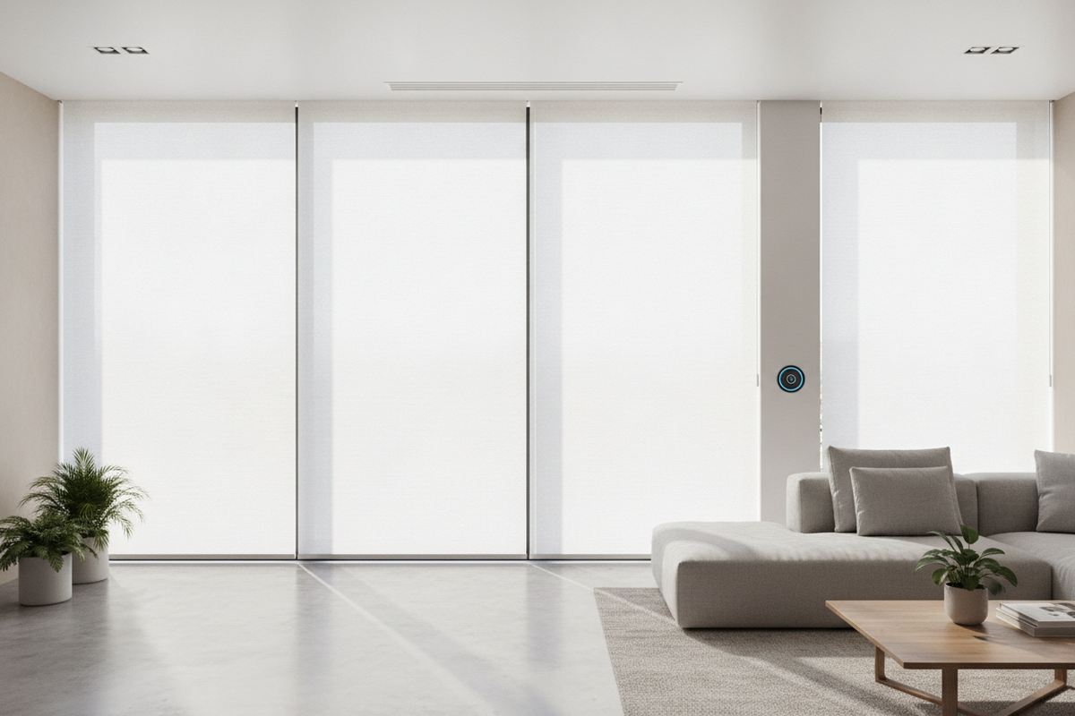 Easy Clean Window Shades: Material Selection, Enclosed Cassettes, and Smart Motor Automation
