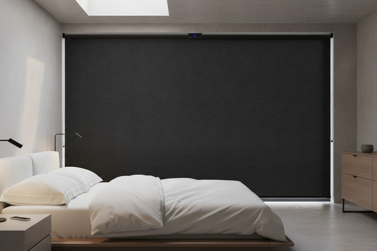 Roller Blinds Blackout Fabric: Textile Weaves, Light Blocking, and Smart Automation