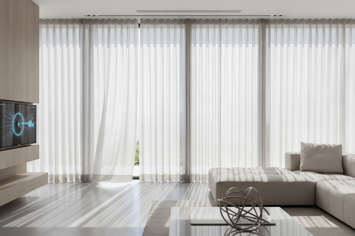 Exterior Shades Architecture: Structural Systems, Outdoor Fabric Mechanics, and Smart Automation