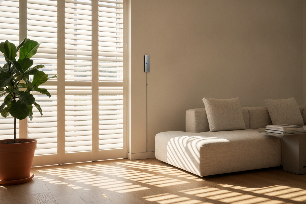 Plantation Shutter Automation: How to Motorize Louvers