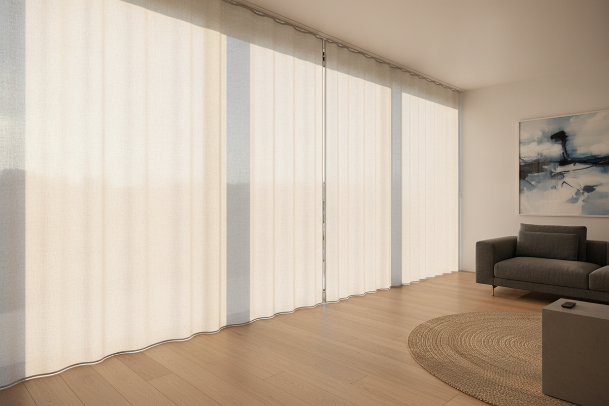 Sliding Door Fabric Blinds: Styles and Setup Guide
