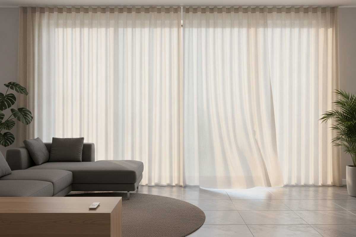 Faux Wood Venetian Blind Smart Tilt and Power Guide