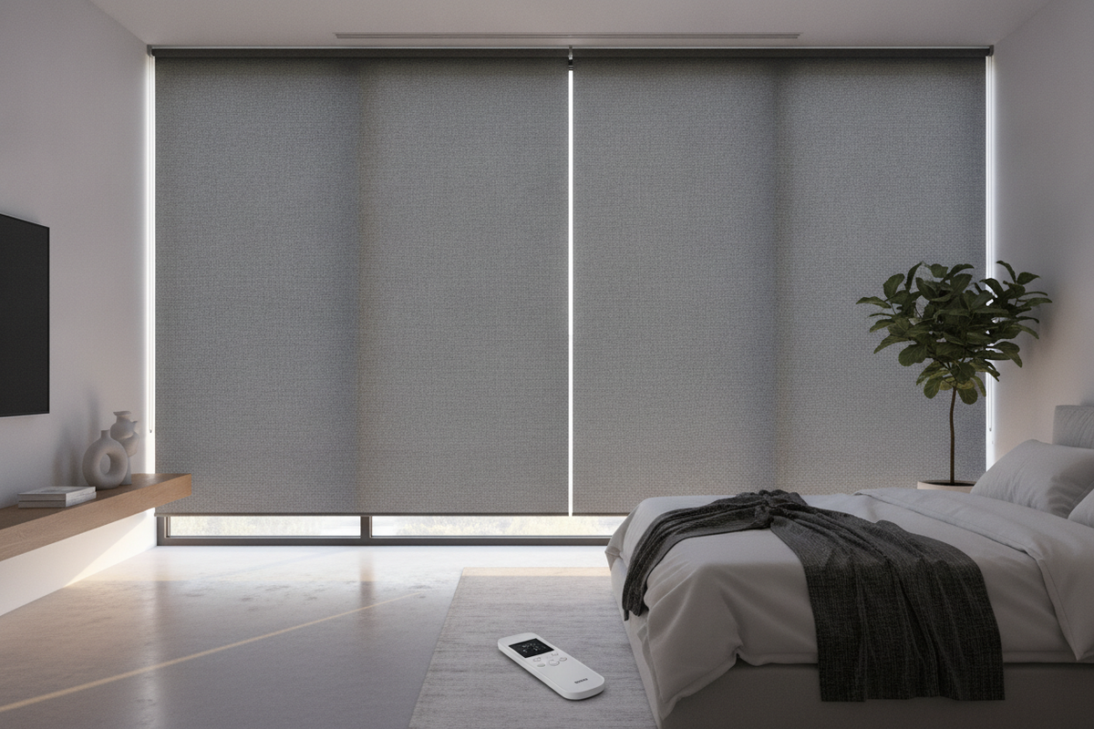 Grey Blackout Blinds: Choosing Fabrics and Smart Motors