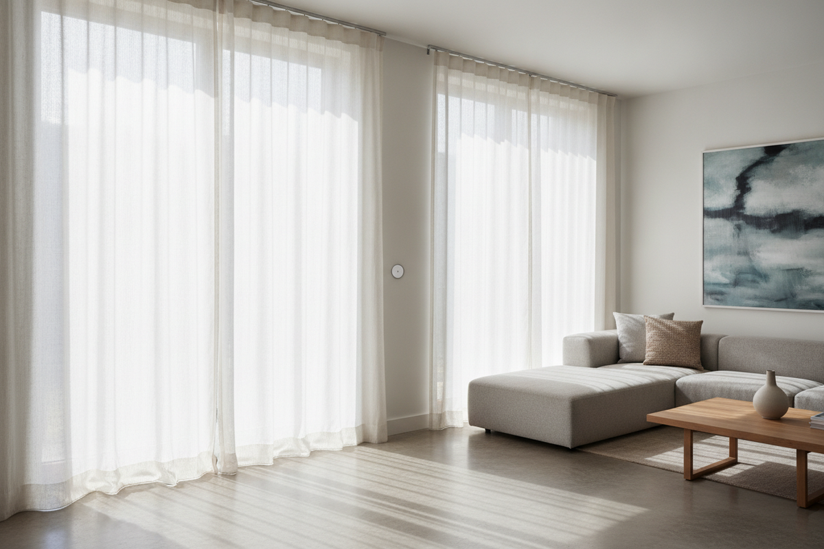 Handmade Window Shades: Custom Fabrics and Motors