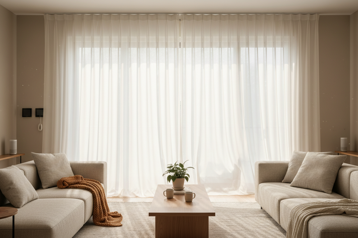 Discover Comfort and Light with Sheer Thermal Curtains: A Smart Home Upgrade