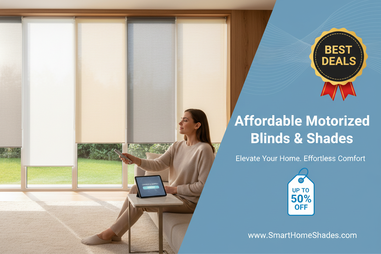 Discover the Best Deals on Affordable Motorized Blinds and Shades