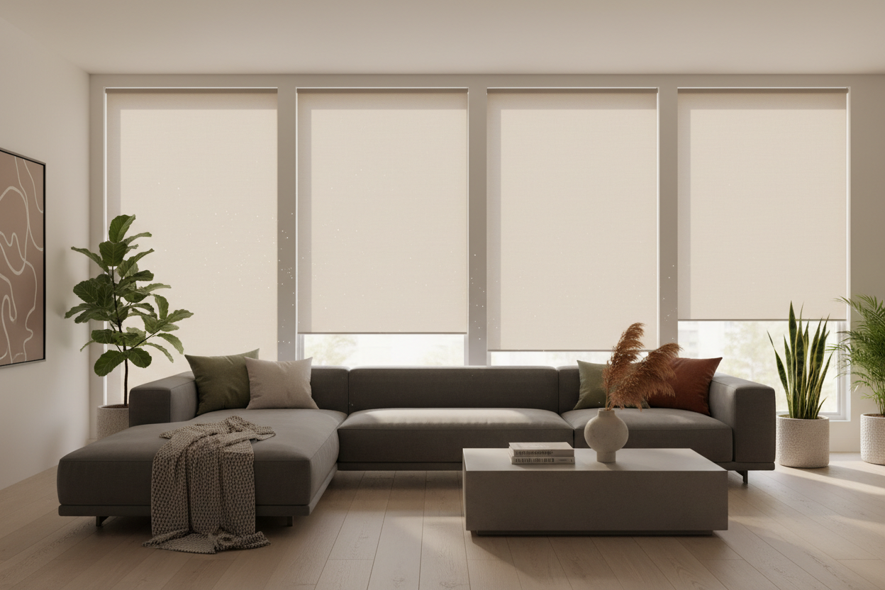 Discover the Comfort and Style of Cordless Roller Shades