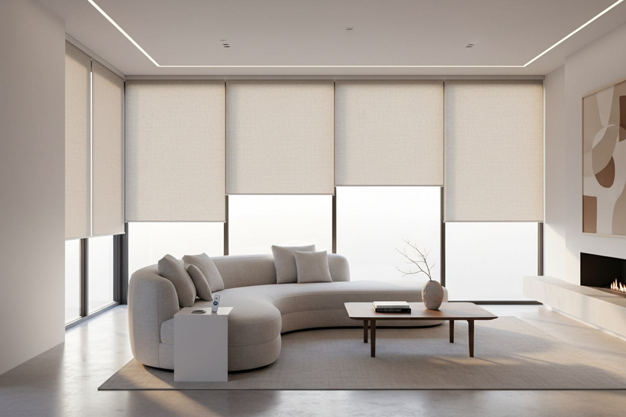 Discover the Comfort and Style of Motorized Window Shades