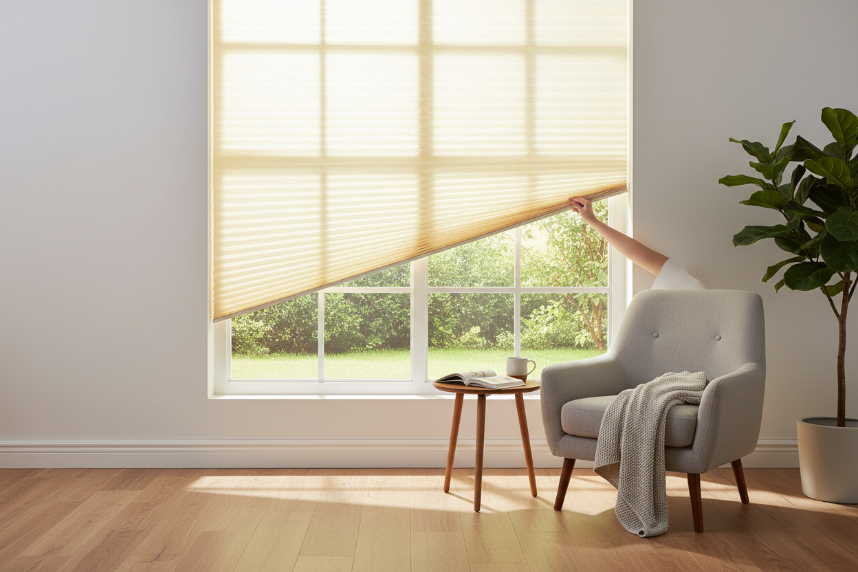 Discover the Convenience of Push Up Window Blinds