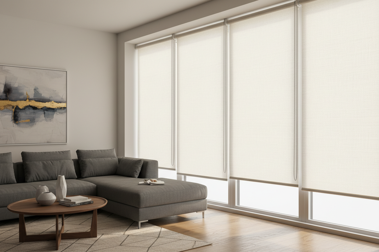Discover the Elegance and Functionality of Corded Roller Shades