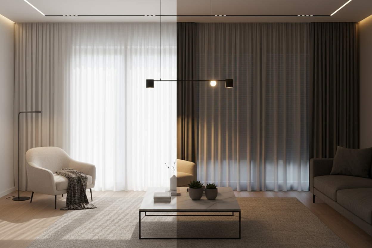 Do Sheer Curtains Provide Privacy at Night 5 Proven Solutions