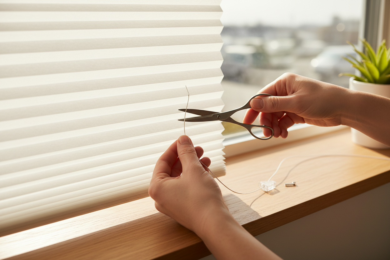 Don't Toss Them Yet: A Practical Guide to Fixing Broken Cellular Shades