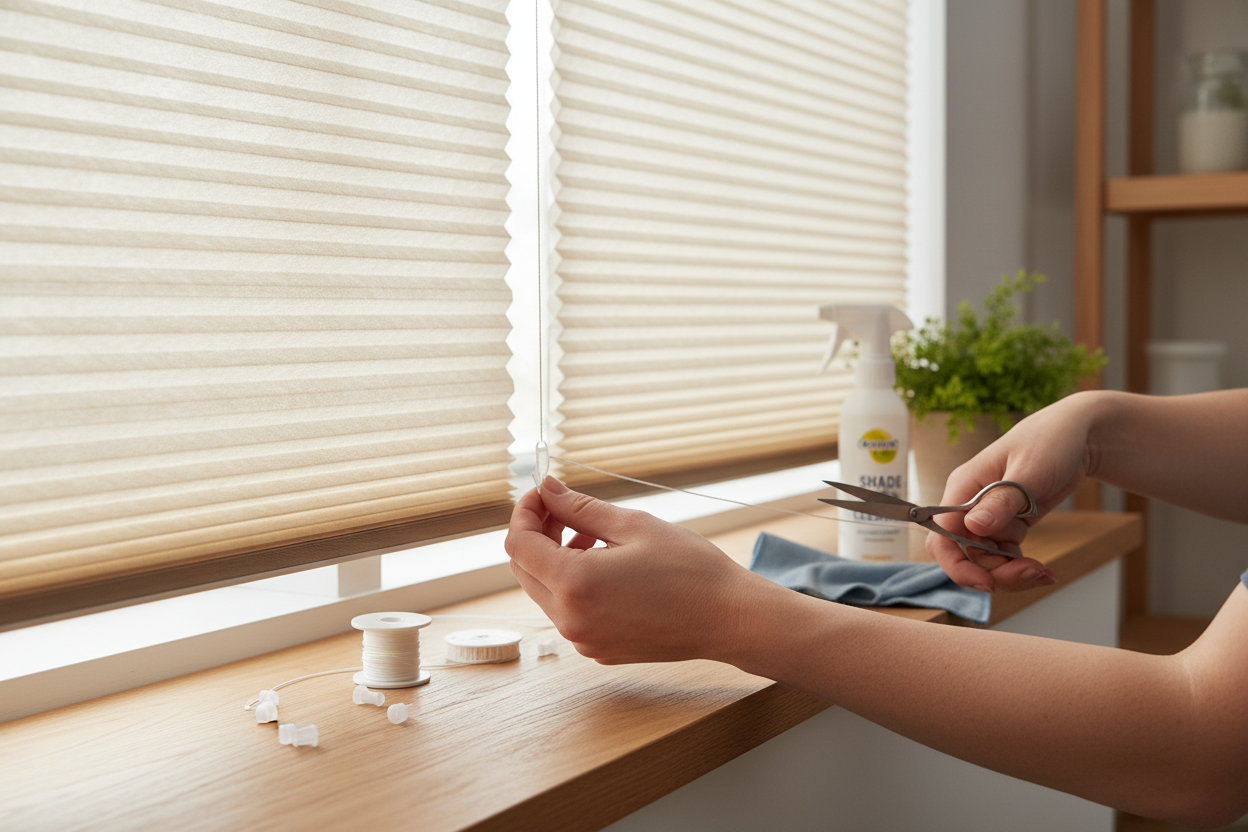 Don't Toss Them Yet: A Practical Guide to Rescuing Your Cellular Shades