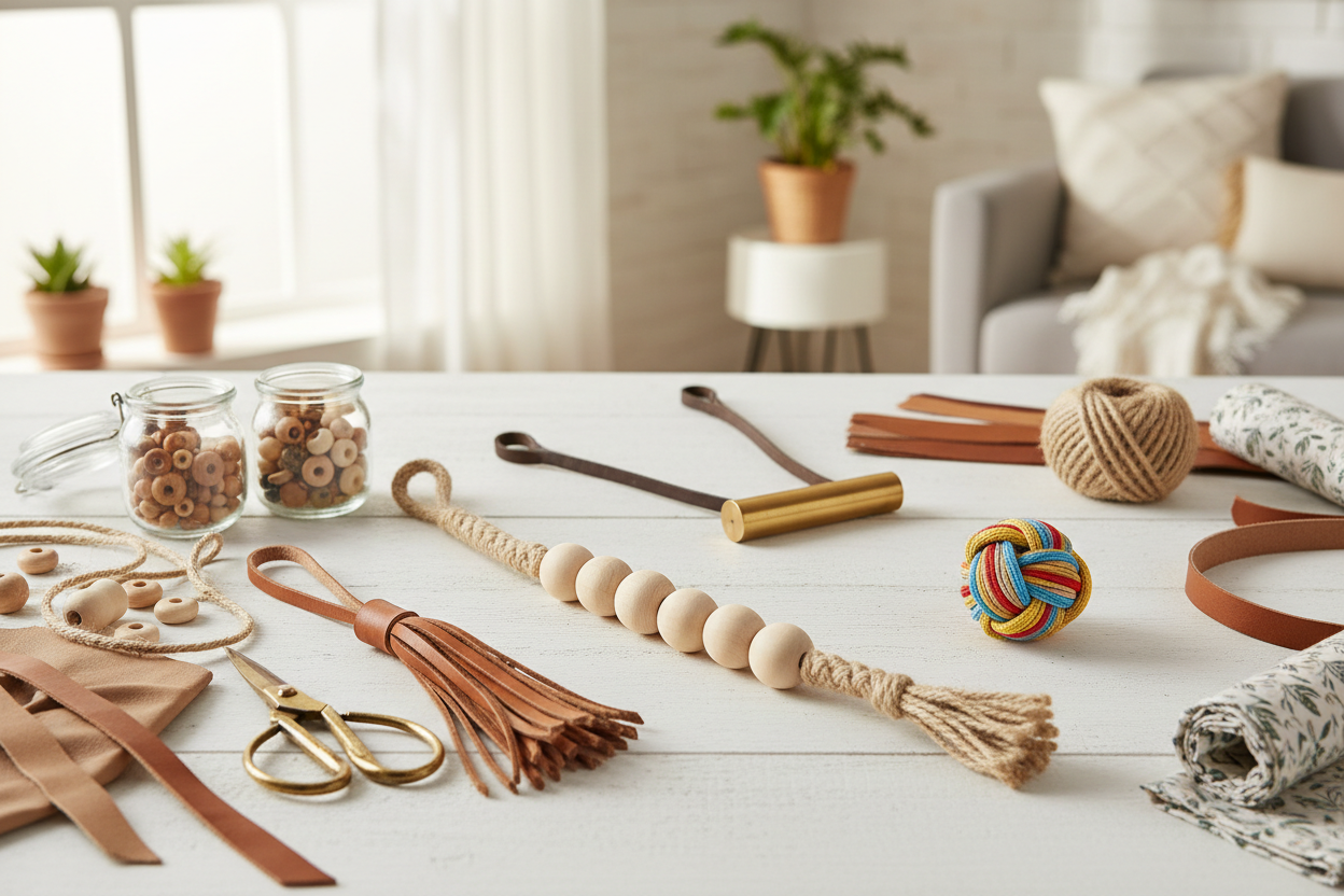 Easy DIY Roller Shade Pulls You Can Make at Home