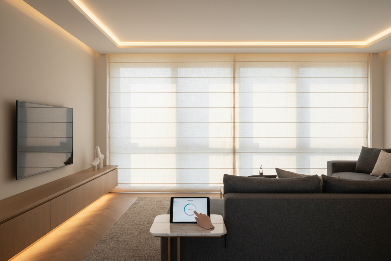 Effortless Light Control: My Smart Roman Shades